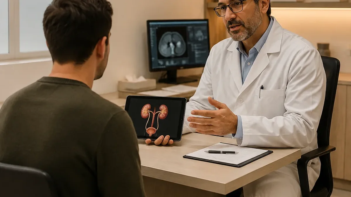 Consulta de Urología por problemas al orinar en Fulgora Clinic